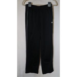 Champion black track pants sweatpants